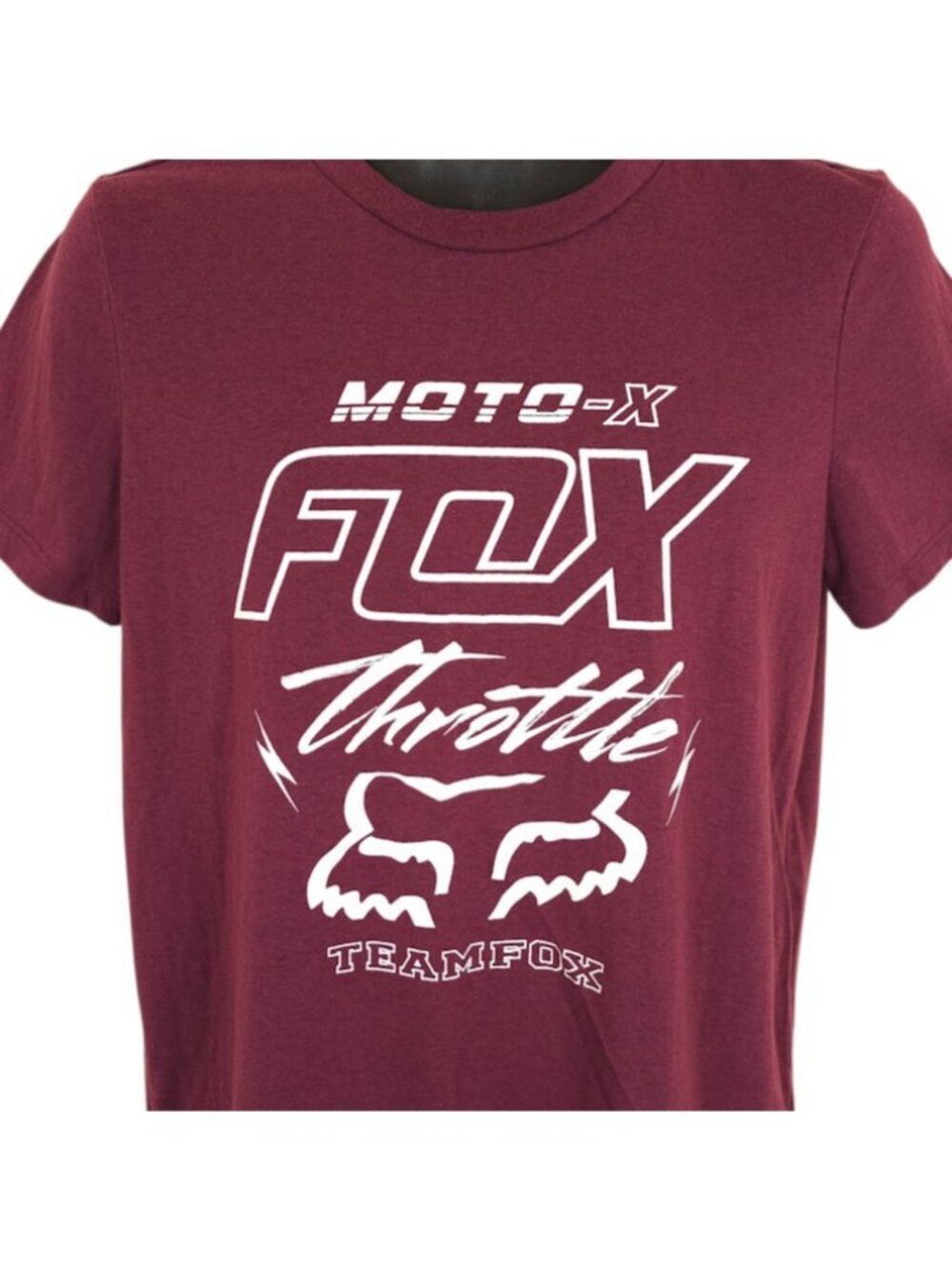Fox Racing T Shirt Mens Size Medium Red Motocross Supercross MTX BMX Moto X